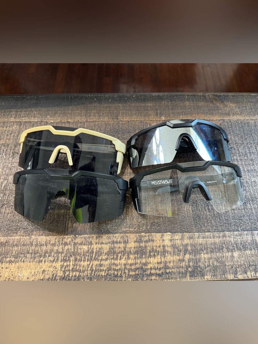 4 pair sunglasses